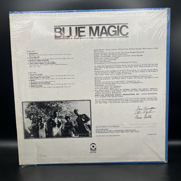 Vintage 1974 Blue Magic Self-Titled Vinyl LP  ATCO SD 7038 Soul R&B Record - Picture 2 of 9